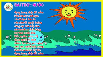 Bài Thơ NƯỚC