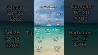 Cheap flights under 500 August 2025 Edition! This is for my... #Shorts #trinitytravel3