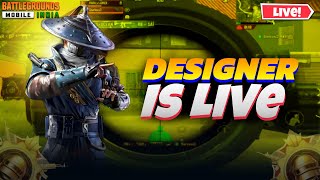 🔴DESIGNER IS LIVE SOLO VS SQUAD BGMI PUBG MOBILE🔴 #shorts #shortslive #shortsfeed #bgmilive