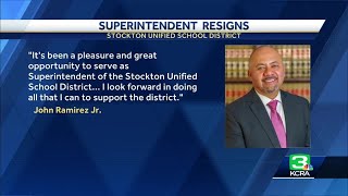 Stockton Unified School District superintendent resigns