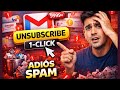 como dejar de recibir correos spam con un click y gratis