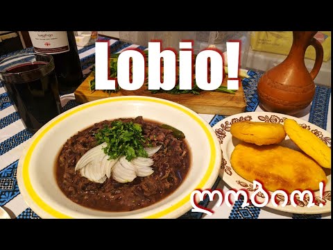 Lobio - Georgian beans and cornbread | ლობიო და მჭადი | Лобио и Мчади