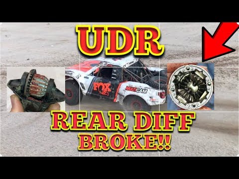 UDR rear diff FAIL - YouTube
