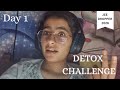 Day 1 of detox challenge (JEE 2026 dropper) #jee2026 #jeedropper #dropyearjee