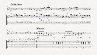 Guitar - Drive My Car - The Beatles Sheet Music, Chords, and Vocals