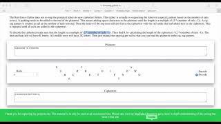 Rail-fence Cipher - Demo and Code
