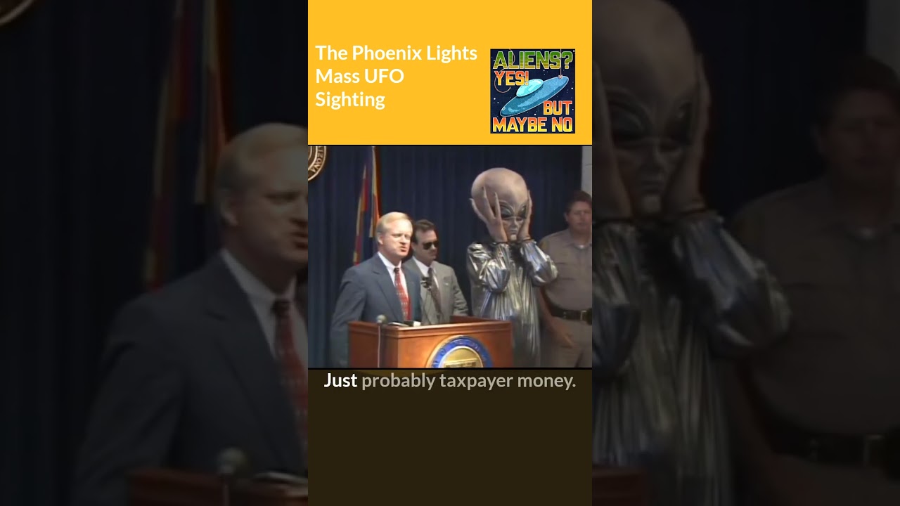 The Mass UFO Phoenix Lights Sighting