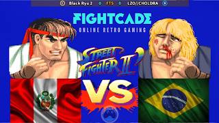 Street Fighter 2'CE Black Ryu 2 vs LZO//CHOLDRA FT5