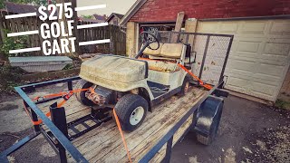 $300 Yamaha Golf Cart; Repair & Flip off Facebook Marketplace