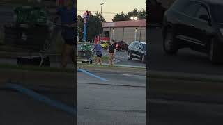 Menard's security stops loaded shopping cart theft #shorts
