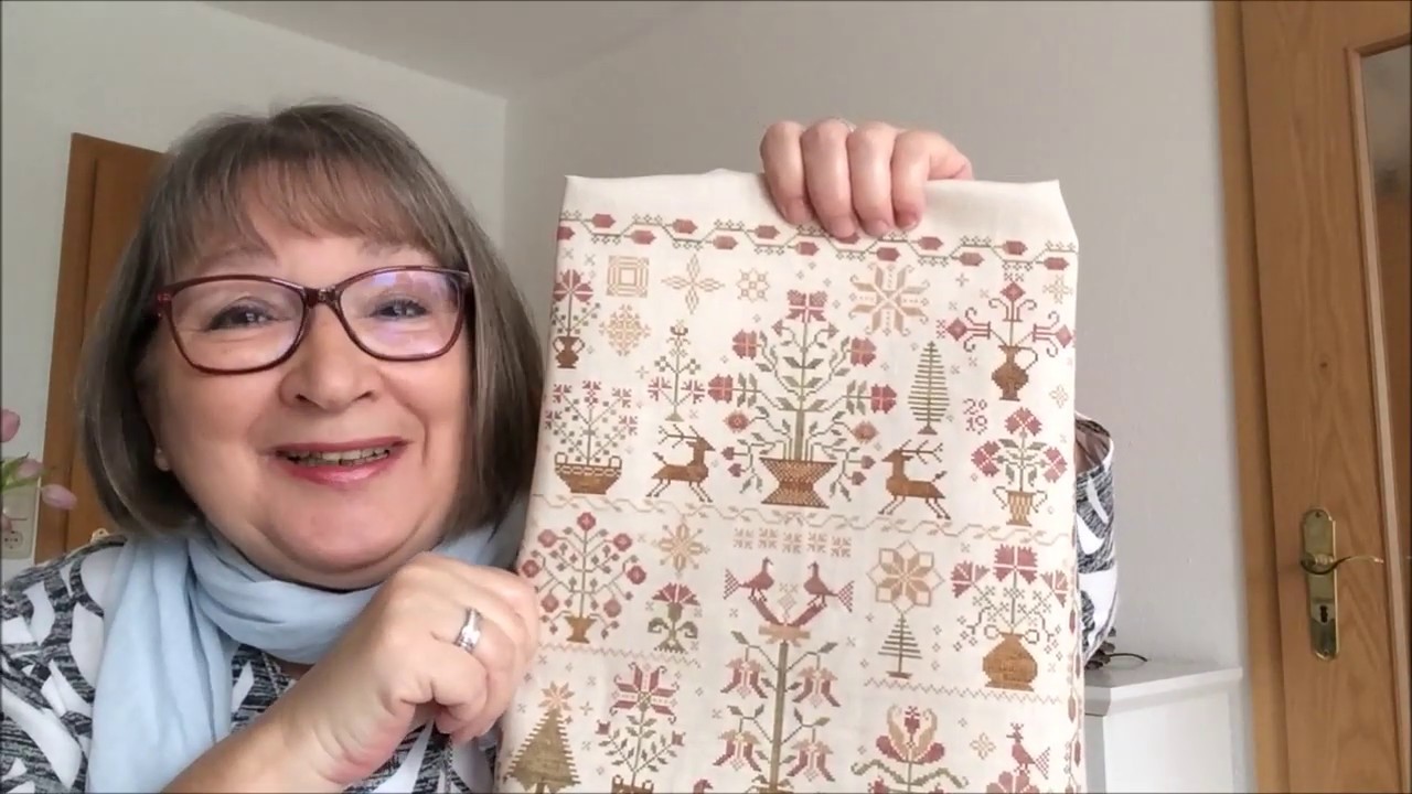 Flosstube 31 Part 1 Cross Stitch update ) YouTube