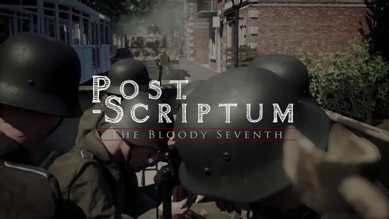 POST SCRIPTUM 공식 트레일러(제2차 세계대전 온라인 게임) - YouTube