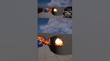 Fluid Explosion on Projectile Hit in UE5.2 Niagara Tutorial | Download Files