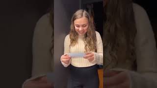 She Was Definitely Surprised