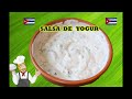 Salsa de Yogur Casera mira que fácil