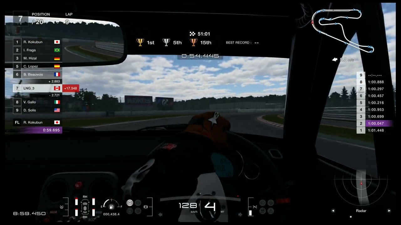 Gran Turismo 7 - Mission Challenge - Tsukuba Circuit One Hour - Mazda Roadster Touring Car