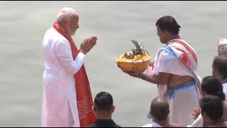 pm Modi Ganga nadi exclusive visuals | Parledhuchudochu