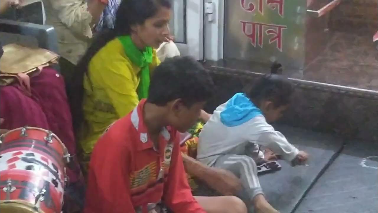 sitarganj gaushala Radha Krishna Mandir mein bhajan bahut hi Sundar