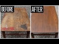 Mid Century End Table Restoration | Furniture Refinishing