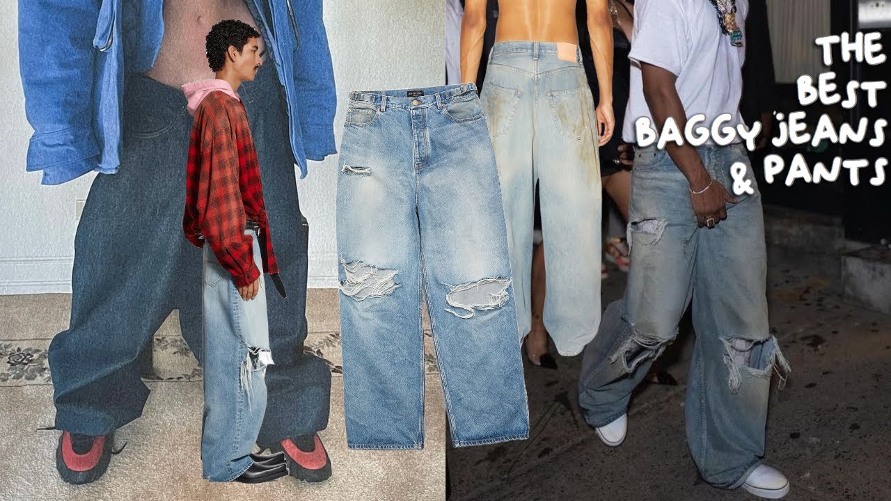 the best baggy jeans & pants - YouTube