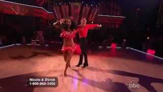 Nicole Scherzinger \& Derek Hough - Samba