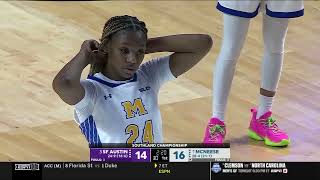 SFA vs McNeese SLC Women's Basketball