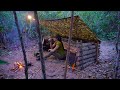 2 Days Solo Winter Camping - Buchcraft Skills - Solo Overnight In Jungle