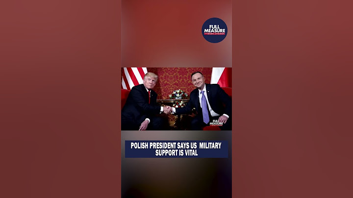 Prezydent Polski: Wsparcie wojskowe USA jest niezbędne