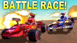 Multiplayer Death Race Through the Airborne Map! [Trailmakers]