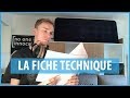 La fiche technique