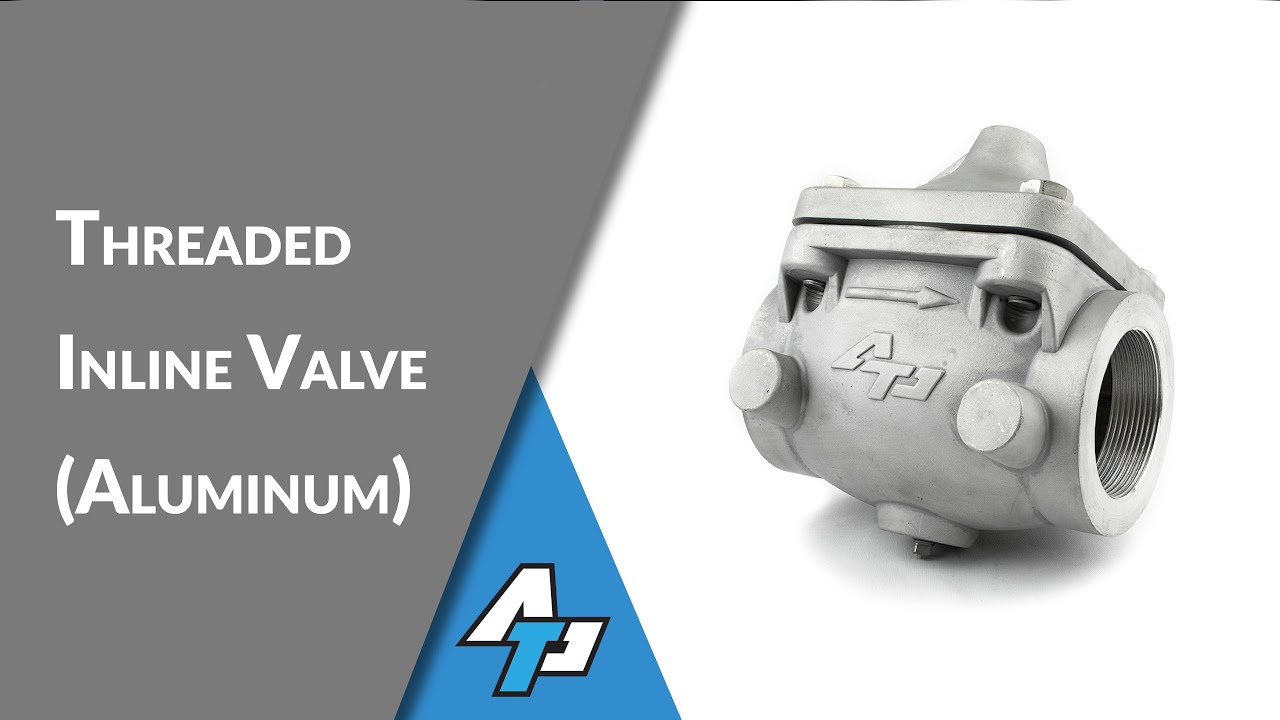 Product Showcase - Threaded Aluminum Inline Valve (171-300AL) - YouTube