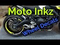 MotoInkz Motorcycle Wheel Decals FZ-09 MT-09