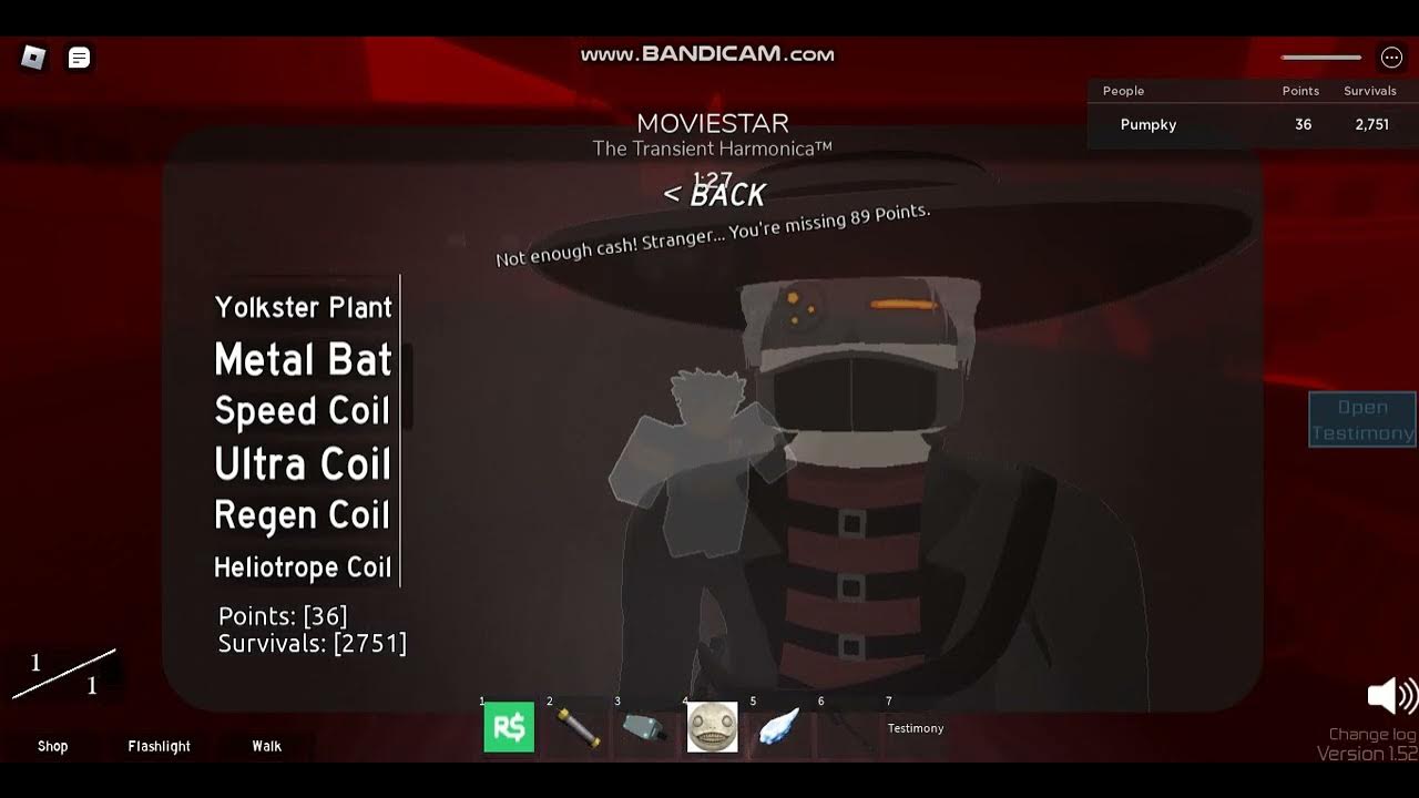 Roblox Midnight Horrors The Transient Harmonica™ YouTube