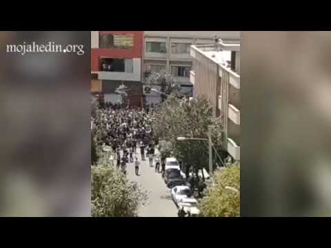 Iran-August 2, 2018- Shiraz, people chanting "Mullahs should get lost"