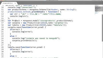 Mongoose.js Simple Demo