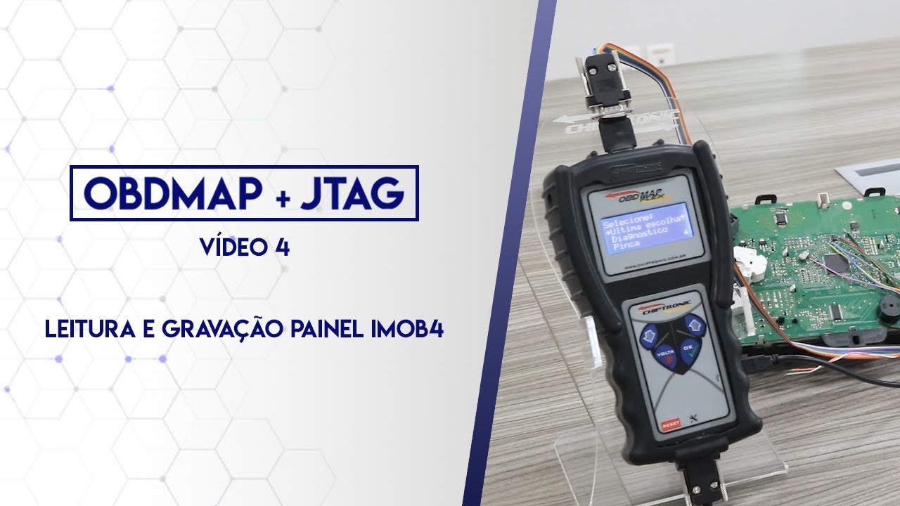 OBDMAP + JTAG: leitura e gravação do painel IMOB4! 👈