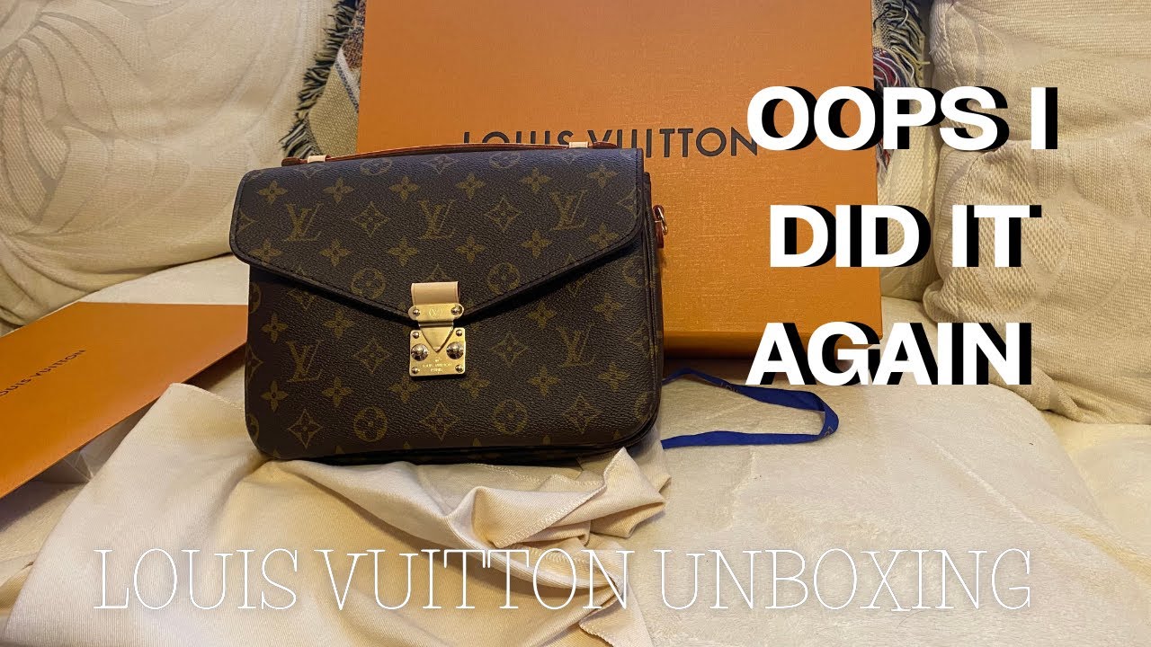 Louis Vuitton Infrarouge Monogram Pochette Metis Unboxing + Comparison 