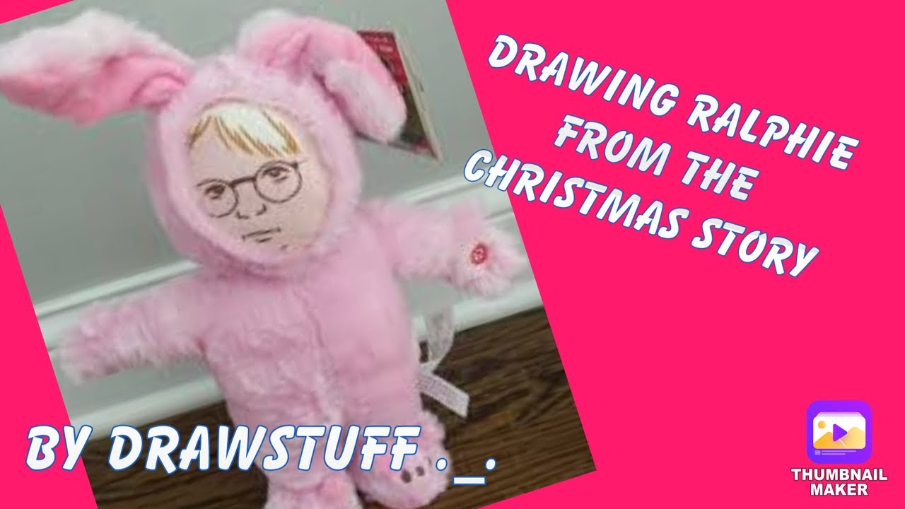 Drawing Ralphie From The Christmas Story 🎅🏻🎅🏿📚*ASMR* - YouTube