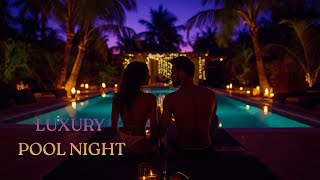 Luxury Poolside Night 🌙 | Soft Reggaeton & Latin Vibes screenshot 2