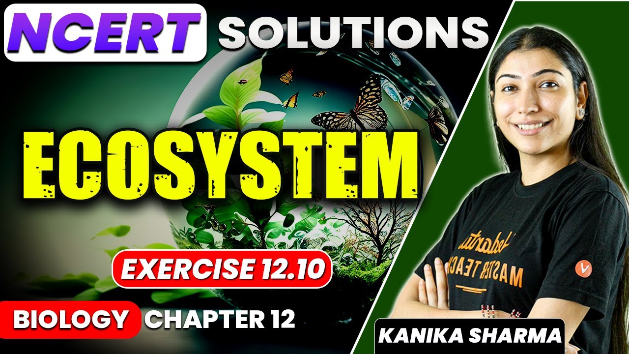 Ecosystem | NCERT EXERCISE 12.10 | Class 12 Biology | CBSE 2024 | NEET ...