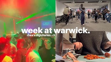 a week at warwick university as a first-year!