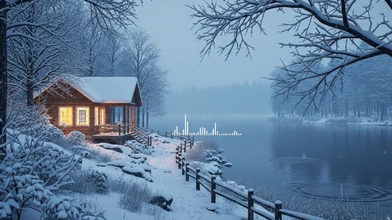[playlist] ❄️눈 내리는 겨울 카페 | 잔잔한 감성팝 · 어쿠스틱 발라드 ☕일할 때 · 공부할 때 듣는 음악 | Winter Acoustic Pop Cafe Music