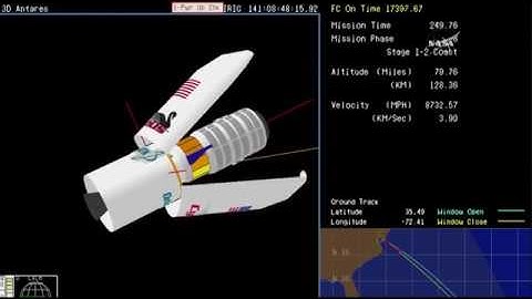 Orbital ATK’s  Cygnus-OA9/Antares  climbs away from Virginia spaceport #BLASTOFF!! #LIFTOFF #PAD0A