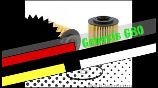 Genesis G80 Oil change Step-by-Step Fat Guy Builds G80 Oil Change Tutorial