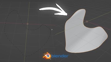 How to Turn a Curve Into a Mesh in Blender in 1 Minute!