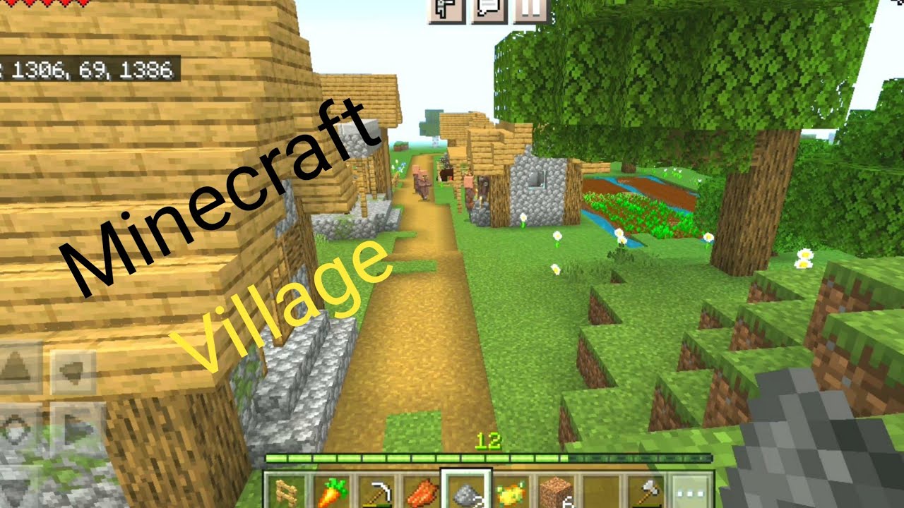 How to find village in minecraft trial 2022#short - YouTube