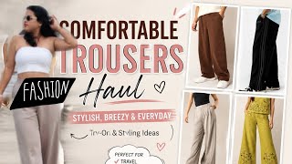 Comfort + Style! ✨ Trousers Haul You NEED to See..🪸🐚 screenshot 3
