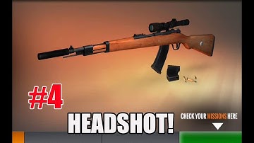 SNIPER 3D ASSASSIN SHOOT TO KILL GAMEPLAY SERIES::  PART 4#