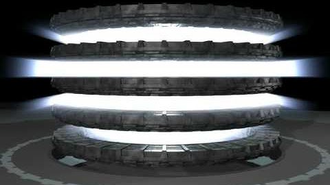 3Ds max Stargate transport rings