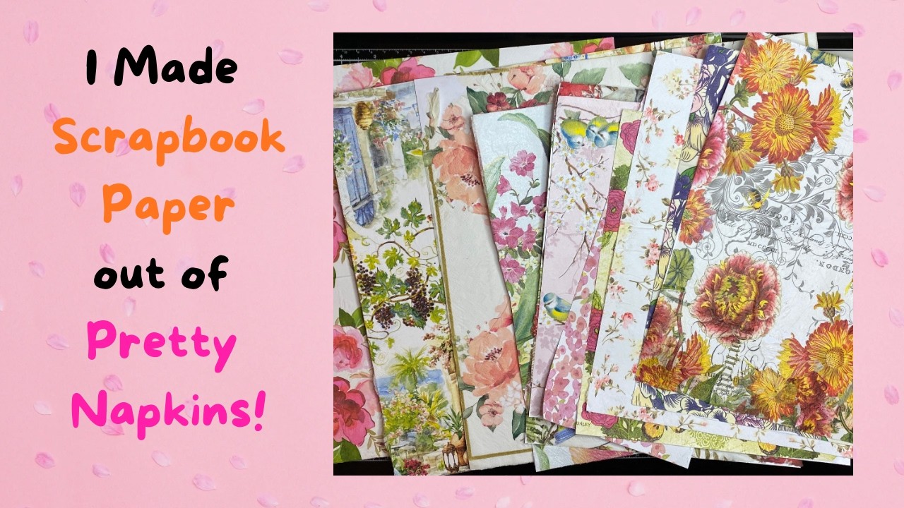 I used up some ugly scrapbook paper too?